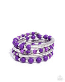 Paparazzi The Rite of Color - Purple Bracelet