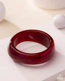 Paparazzi Modest Mirage - Red Bracelet