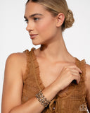 Paparazzi Timeless Tango - Gold Bracelet