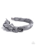 Paparazzi Timeless Ties - Silver Headband