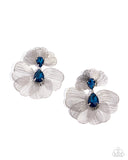 Paparazzi Wiry Wisdom - Blue Earring