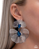 Paparazzi Wiry Wisdom - Blue Earring