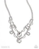 Paparazzi The Dazzling Diaries - White Necklace
