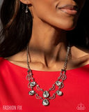 Paparazzi The Dazzling Diaries - White Necklace