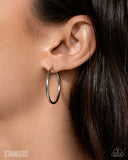 Paparazzi Surmounting Sheet - Silver Earring