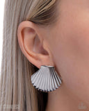 Paparazzi Coastal Clique - Silver Earring