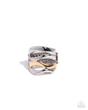 Paparazzi Wavy Wardrobe - Silver Ring