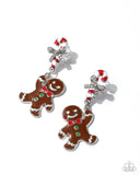 Paparazzi Gingerbread Man - Multi Earring