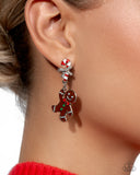 Paparazzi Gingerbread Man - Multi Earring