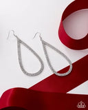 Paparazzi Traditional Twinkle - White Earring