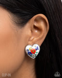 Paparazzi Painted Potential - Multi CLIP Earring