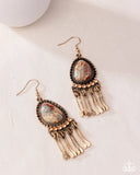 Paparazzi Swirled Sashay - Multi Earring