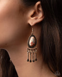 Paparazzi Swirled Sashay - Multi Earring