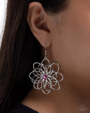 Paparazzi Malibu Mode - Pink Earring