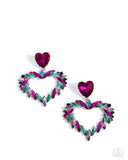 Paparazzi Memorable Marquise - Multi Earring