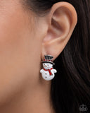 Paparazzi Frosty Flair - Multi Earring