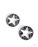 Paparazzi Stellar Saloon - Black Earring