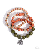 Paparazzi Elite Elephant - Green Bracelet