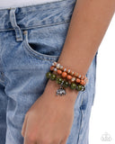 Paparazzi Elite Elephant - Green Bracelet
