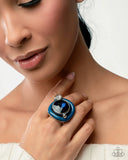 Paparazzi Colorful Caliber - Blue Ring