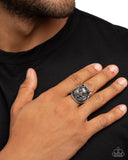Paparazzi Audacious Alpha - Silver Ring