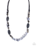 Paparazzi Entrancing Ease - Black Necklace