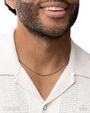 Paparazzi Luminescent Leverage - Silver Necklace