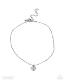 Paparazzi Unrequited Crush - Silver Anklet