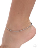 Paparazzi Legendary Leverage - Silver Anklet