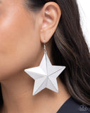 Paparazzi Seize the Superstars - Silver Earring