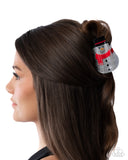 Paparazzi Snowman Serenade - Multi Hair Claw