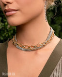 Paparazzi Austere Attitude - Multi Necklace