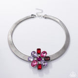 Paparazzi Forward Florals - Multi Necklace