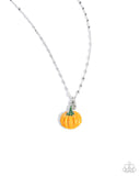 Paparazzi Pumpkin Patch - Orange Necklace