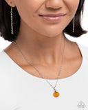 Paparazzi Pumpkin Patch - Orange Necklace