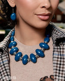 Paparazzi Tangible Tradition - Blue Necklace