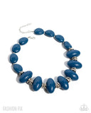 Paparazzi Tangible Tradition - Blue Necklace