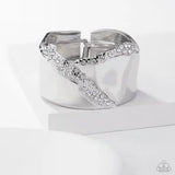 Paparazzi Twinkly Traverse - White Bracelet