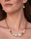 Paparazzi Owning the Room - Gold Necklace