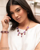 Paparazzi Retro Radical - Purple Bracelet