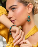 Paparazzi Free-Spirited Feat - Green Bracelet