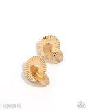 Paparazzi Perceptive Prize - Gold Earring