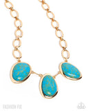 Paparazzi Firmly Grounded - Gold Necklace