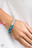 Paparazzi Color Caliber - Blue Bracelet