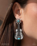 Paparazzi Country Comeback - Blue Earring