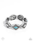 Paparazzi Elemental Example - Blue Bracelet