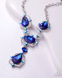 Paparazzi Fancy Formula - Blue Necklace