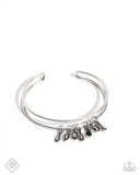 Paparazzi Festival Freestyle - Silver Bracelet