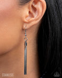 Paparazzi Herringbone Haute - Silver Necklace