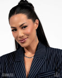 Paparazzi Herringbone Haute - Silver Necklace